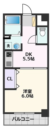 吹田駅 徒歩4分 2階の物件間取画像